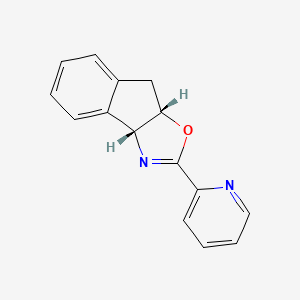 molecular formula C15H12N2O B3035544 (3aR,8aS)-3a,8a-Dihydro-2-(2-pyridinyl)-8H-indeno[1,2-d]oxazole CAS No. 330443-74-8