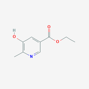 molecular formula C9H11NO3 B3035546 Ethyl 5-hydroxy-6-methylnicotinate CAS No. 3307-83-3