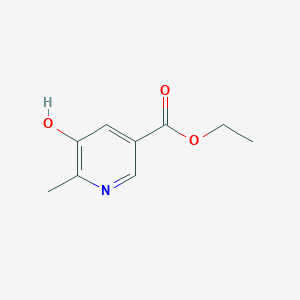 molecular formula C9H11NO3 B3035546 5-羟基-6-甲基烟酸乙酯 CAS No. 3307-83-3