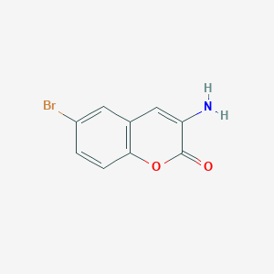 molecular formula C9H6BrNO2 B3035571 3-Amino-6-bromocoumarin CAS No. 33259-36-8