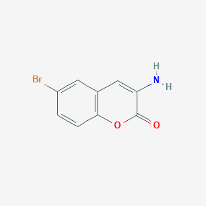 3-Amino-6-bromo-chromen-2-one