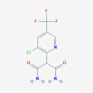 2-[3-Chloro-5-(trifluoromethyl)-2-pyridinyl]malonamide