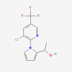 1-{1-[3-chloro-5-(trifluoromethyl)-2-pyridinyl]-1H-pyrrol-2-yl}-1-ethanol