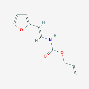 Allyl N-(2-(2-furyl)vinyl)carbamate