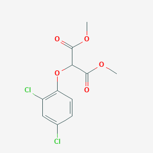 molecular formula C11H10Cl2O5 B3035663 Dimethyl 2-(2,4-dichlorophenoxy)malonate CAS No. 338400-10-5