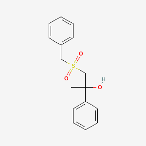 1-(Benzylsulfonyl)-2-phenyl-2-propanol