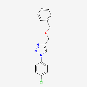 4-[(benzyloxy)methyl]-1-(4-chlorophenyl)-1H-1,2,3-triazole