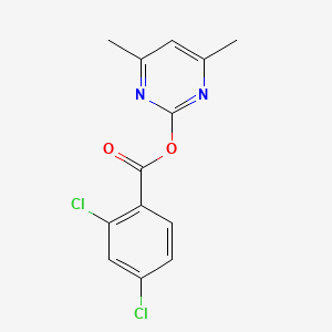 4,6-Dimethyl-2-pyrimidinyl 2,4-dichlorobenzenecarboxylate