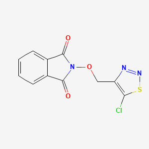 2-[(5-Chlorothiadiazol-4-yl)methoxy]isoindole-1,3-dione