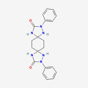 2,10-Diphenyl-1,2,4,9,10,12-hexaazadispiro(4.2.4.2)tetradecane-3,11-dione