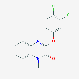 3-(3,4-dichlorophenoxy)-1-methyl-2(1H)-quinoxalinone