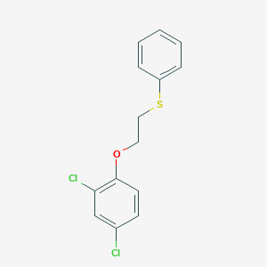 2,4-Dichloro-1-[2-(phenylsulfanyl)ethoxy]benzene