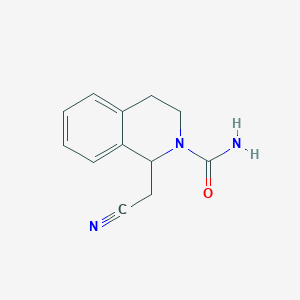 1-(cyanomethyl)-3,4-dihydro-2(1H)-isoquinolinecarboxamide