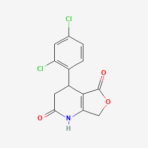 4-(2,4-dichlorophenyl)-4,7-dihydrofuro[3,4-b]pyridine-2,5(1H,3H)-dione