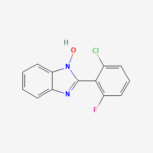 2-(2-chloro-6-fluorophenyl)-1H-1,3-benzimidazol-1-ol