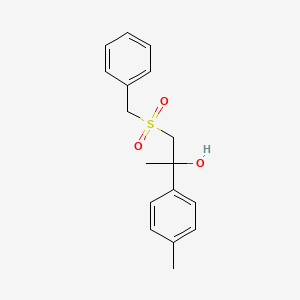 1-(Benzylsulfonyl)-2-(4-methylphenyl)-2-propanol