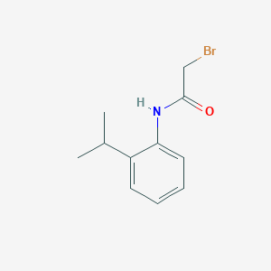 molecular formula C11H14BrNO B3036517 2-Bromo-N-(2-isopropylphenyl)acetamide CAS No. 349120-99-6