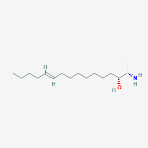 molecular formula C16H33NO B3036526 Obscuraminol E CAS No. 350485-00-6