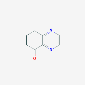 molecular formula C8H8N2O B3036534 7,8-dihydroquinoxalin-5(6H)-one CAS No. 35149-12-3