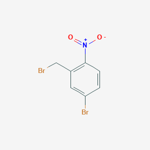 4-Bromo-2-(bromomethyl)-1-nitrobenzene