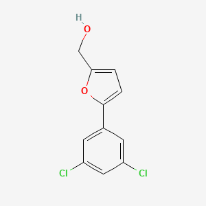 [5-(3,5-Dichlorophenyl)furan-2-yl]methanol