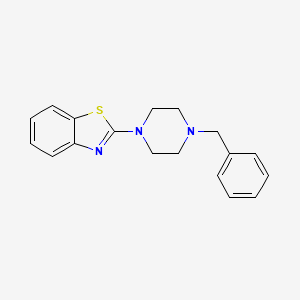 2-(4-Benzylpiperazin-1-yl)-1,3-benzothiazole