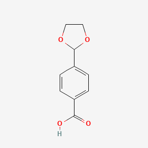molecular formula C10H10O4 B3036557 4-(1,3-Dioxolan-2-yl)benzoic acid CAS No. 35849-02-6