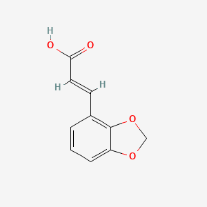 (e)-3-(Benzo[d][1,3]dioxol-4-yl)acrylic acid