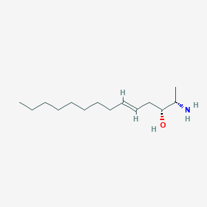 molecular formula C14H29NO B3036640 (E,2S,3R)-2-Aminotetradec-5-en-3-ol CAS No. 389125-68-2