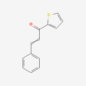 molecular formula C13H10OS B3036642 3-Phenyl-1-(thiophen-2-yl)prop-2-en-1-one CAS No. 39078-33-6