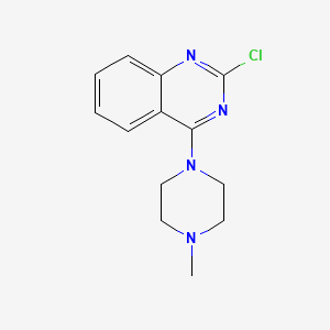 molecular formula C13H15ClN4 B3036646 2-Chloro-4-(4-methylpiperazin-1-yl)quinazoline CAS No. 39216-68-7