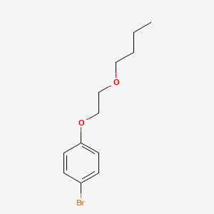 molecular formula C12H17BrO2 B3036649 1-溴-4-(2-丁氧基乙氧基)苯 CAS No. 39255-24-8