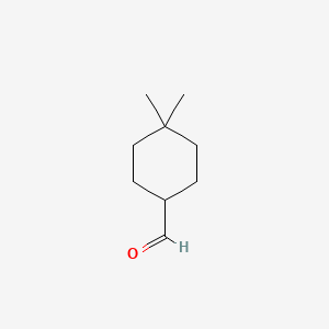 4,4-Dimethylcyclohexane-1-carbaldehyde