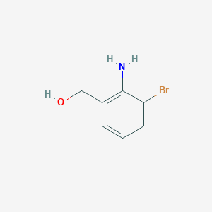 molecular formula C7H8BrNO B3036658 (2-Amino-3-bromophenyl)methanol CAS No. 397323-70-5