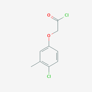 molecular formula C9H8Cl2O2 B3036660 (4-Chloro-3-methylphenoxy)acetyl chloride CAS No. 39784-11-7