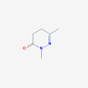 molecular formula C6H10N2O B3036665 2,6-二甲基-4,5-二氢吡哒嗪-3(2H)-酮 CAS No. 39998-27-1