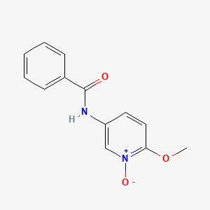 molecular formula C13H12N2O3 B3036675 5-(Benzoylamino)-2-methoxy-1-pyridiniumolate CAS No. 400074-18-2
