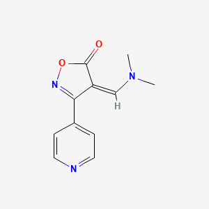 4-[(dimethylamino)methylene]-3-(4-pyridinyl)-5(4H)-isoxazolone