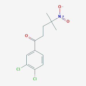 1-(3,4-Dichlorophenyl)-4-methyl-4-nitro-1-pentanone