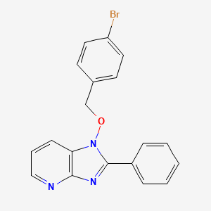 1-[(4-bromobenzyl)oxy]-2-phenyl-1H-imidazo[4,5-b]pyridine