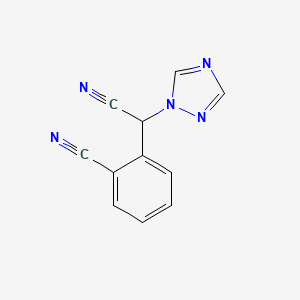 2-[cyano(1H-1,2,4-triazol-1-yl)methyl]benzenecarbonitrile