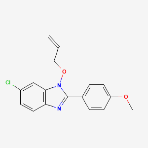 1-(allyloxy)-6-chloro-2-(4-methoxyphenyl)-1H-1,3-benzimidazole