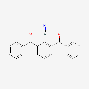 molecular formula C21H13NO2 B3037002 2,6-二苯甲酰基苯腈 CAS No. 400089-37-4