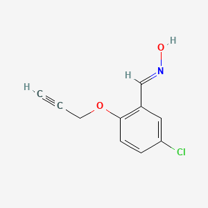 (5-Chloro-2-prop-2-ynyloxyphenyl)(hydroxyimino)methane