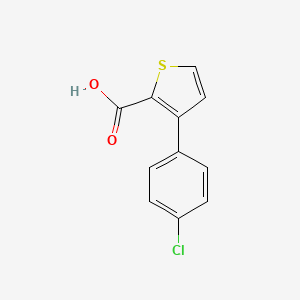 molecular formula C11H7ClO2S B3037015 3-(4-chlorophenyl)thiophene-2-carboxylic Acid CAS No. 40133-42-4