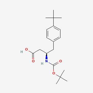 molecular formula C19H29NO4 B3037020 Boc-(R)-3-氨基-4-(4-叔丁基苯基)-丁酸 CAS No. 401916-48-1