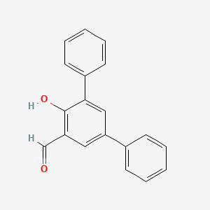 molecular formula C19H14O2 B3037021 2-Hydroxy-3,5-diphenylbenzaldehyde CAS No. 402576-65-2