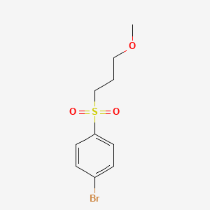 1-Bromo-4-(3-methoxypropylsulfonyl)benzene