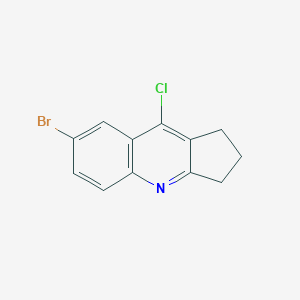 7-bromo-9-chloro-1H,2H,3H-cyclopenta[b]quinoline