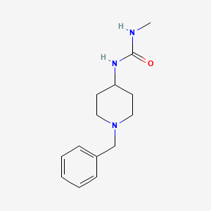 molecular formula C14H21N3O B3037046 1-(1-Benzylpiperidin-4-yl)-3-methylurea CAS No. 41220-43-3